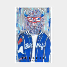 Buffalo Print Mafia Bills Fan Art | 11x17 Buffalo Sports Print