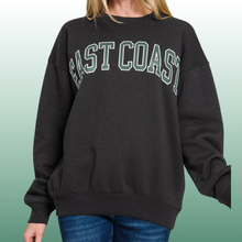 EAST COAST Graphic Fleece Sweatshirt - Round Neck