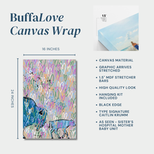 BuffaLove Canvas Wrap  Dad & Son Blues  | As Seen at Sisters Hospital