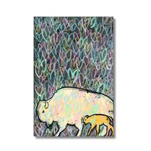 BuffaLove Canvas Wrap Soft Yellows  | As Seen at Sisters Hospital