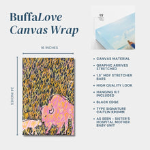 BuffaLove Canvas Wrap Lemonade  | As Seen at Sisters Hospital