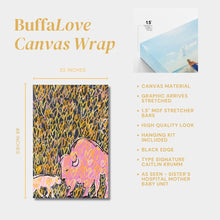 BuffaLove Canvas Wrap Lemonade  | As Seen at Sisters Hospital