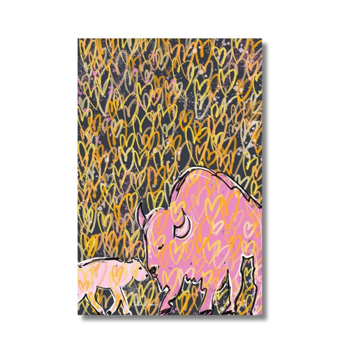 BuffaLove Canvas Wrap Lemonade  | As Seen at Sisters Hospital