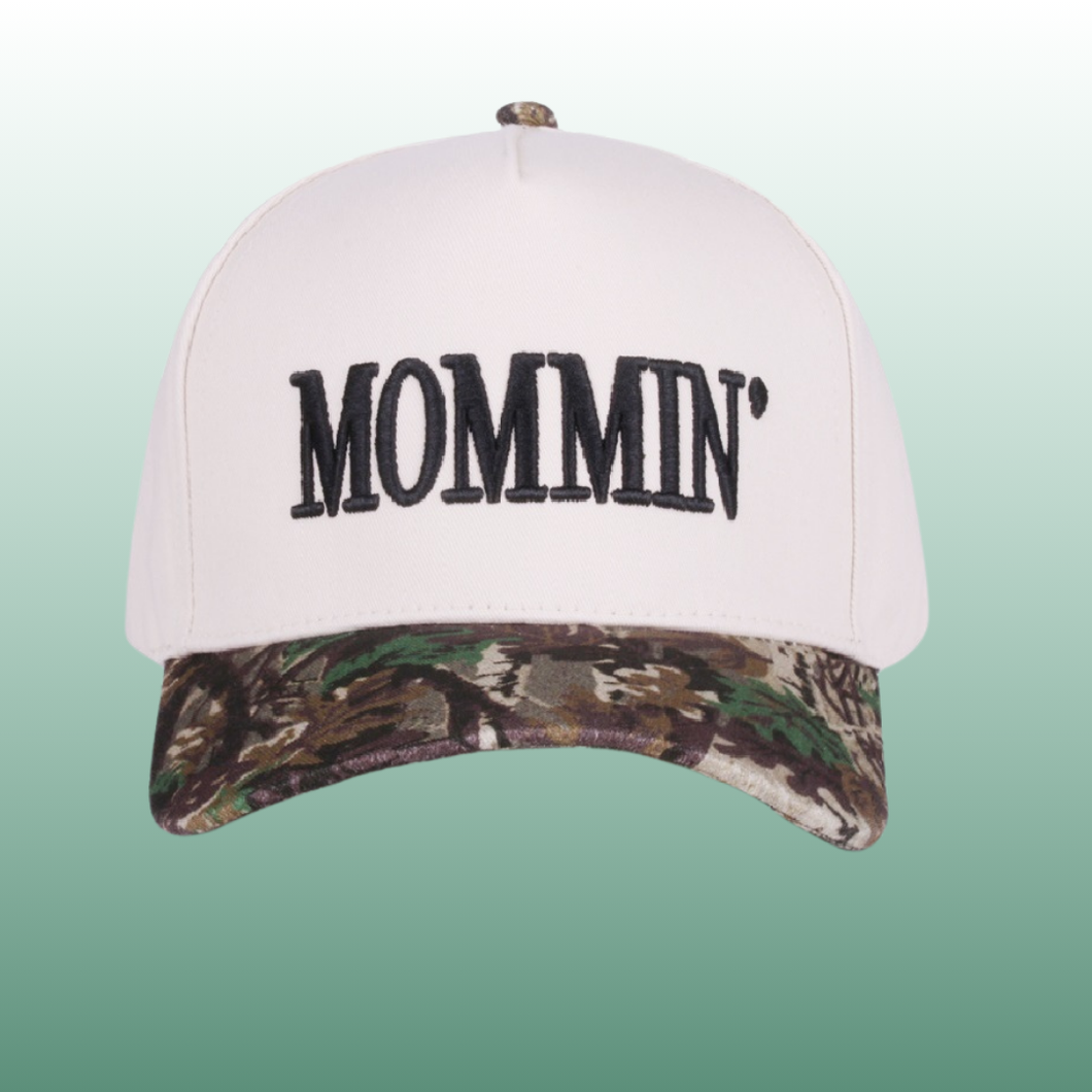 MOMMIN Two-Tone Baseball Cap Canvas or Corduroy