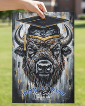 Customized Buffalo Graduation Print — Class of 2026 Gift, Personalized Grad Art, Middle School, High School or College Graduate