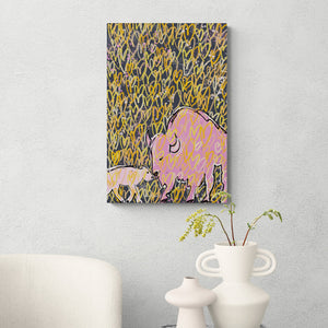 Buffalo Home Decor Abstract Artwork with Hearts