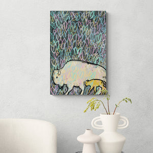 Buffalo Home Decor Abstract Artwork with Hearts