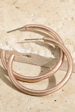 Matte Metal Hoops