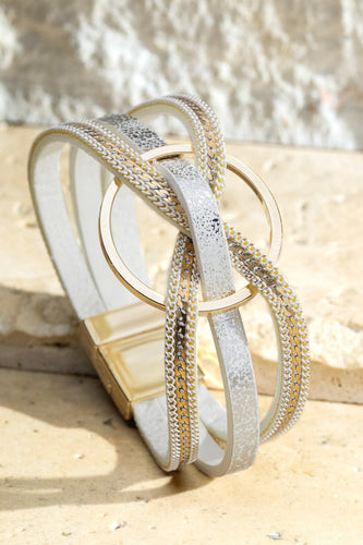 Faux Leather Bracelet