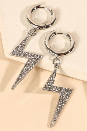 Lighting Bolt Dangling Earring