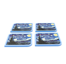 Silicone Coasters Starry Night