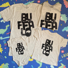 Family Matching Buffalo Toddler Tee in Natural Heather