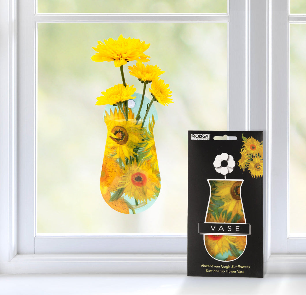 Sunflower Suction Cup Vase